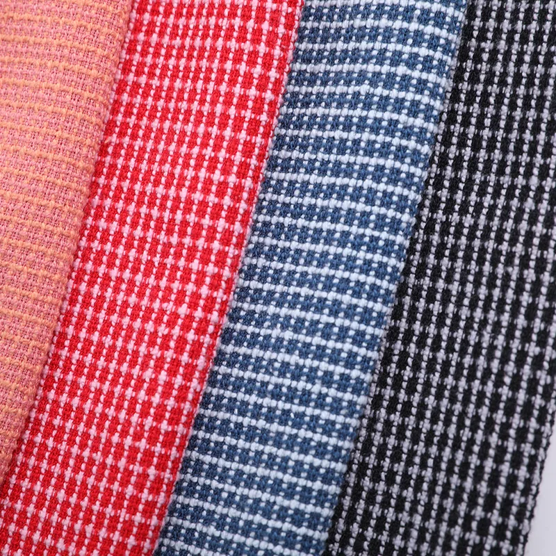 

Black and white plaid tweed fabric 400（g/㎡）20%wool