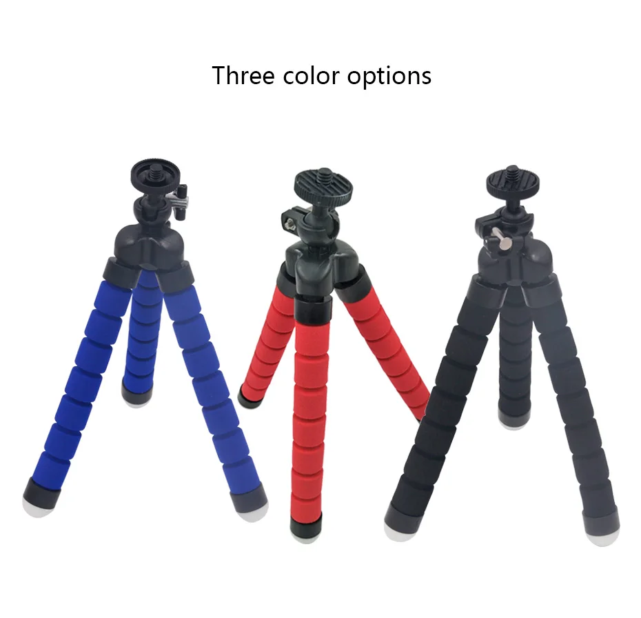 Мини Гибкий штатив-Трипод Octopus Sponge Gorillapod штатив для телефона 8 Plus видеокамера штативы для камеры Go Pro6 5 s