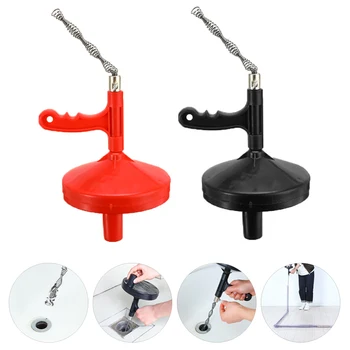 

Sink Pipe Drain Cleaner Auger Plunger With 5M/7M Snake Cable Bathroom Clean Dredging Tool Sewer Brush Toilet Pipe Sewer Dredger