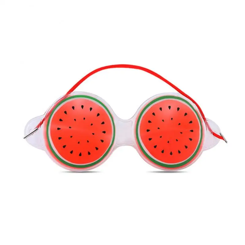Fruit ice Compress Eye Mask Relieve Fatigue Remove Black Bags Cute Novelty Charming Women Beauty Tool TSLM1 | Красота и здоровье