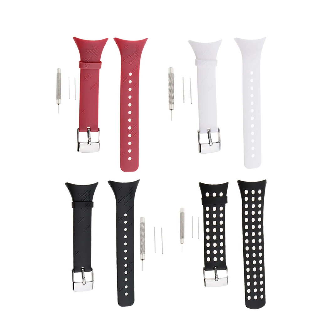 Silicone Rubber Watch Strap For SUUNTO M1 M2 M4 M5 M Series with Tools Set