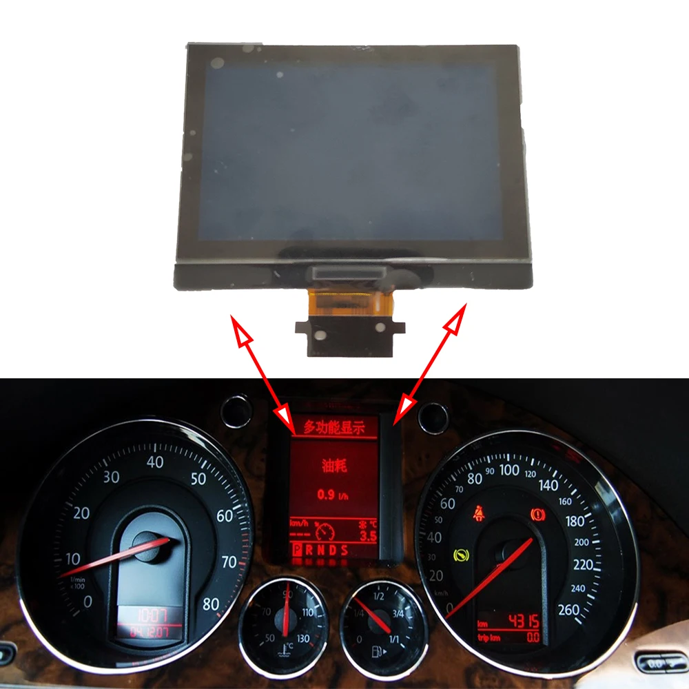 A2C00043350 Instrument cluster Dash LCD Display For VW Passat 3C B6