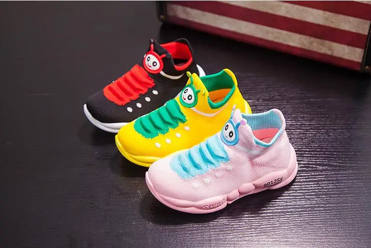 Обувь для девочек; Tenis Infantil; кроссовки для мальчиков; детские носки; обувь; высокие ботильоны; вязаная спортивная обувь; эластичные кроссовки; повседневная обувь