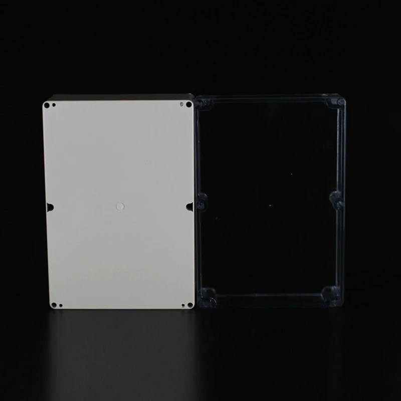 263x182x125 мм ABS IP65 водонепроницаемая Пластиковая распределительная коробка для проводов прозрачный корпус Электронный терминал
