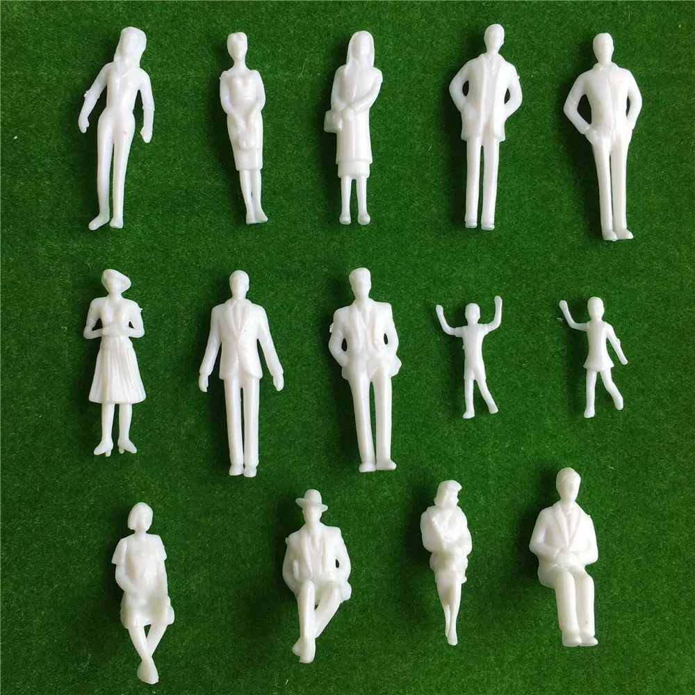 architecture model white diorama figure03