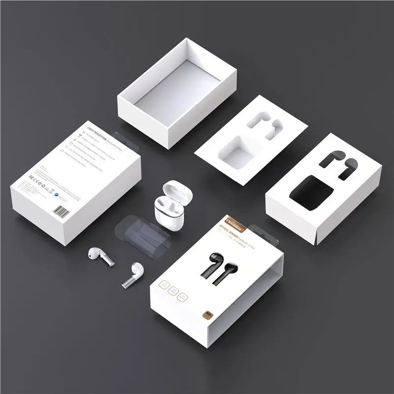 Новые горячие TWS Bluetooth 5,0 Наушники Беспроводные сенсорные Hi-Fi стерео наушники Handfree спортивные наушники для iPhone 11 huawei mate 30