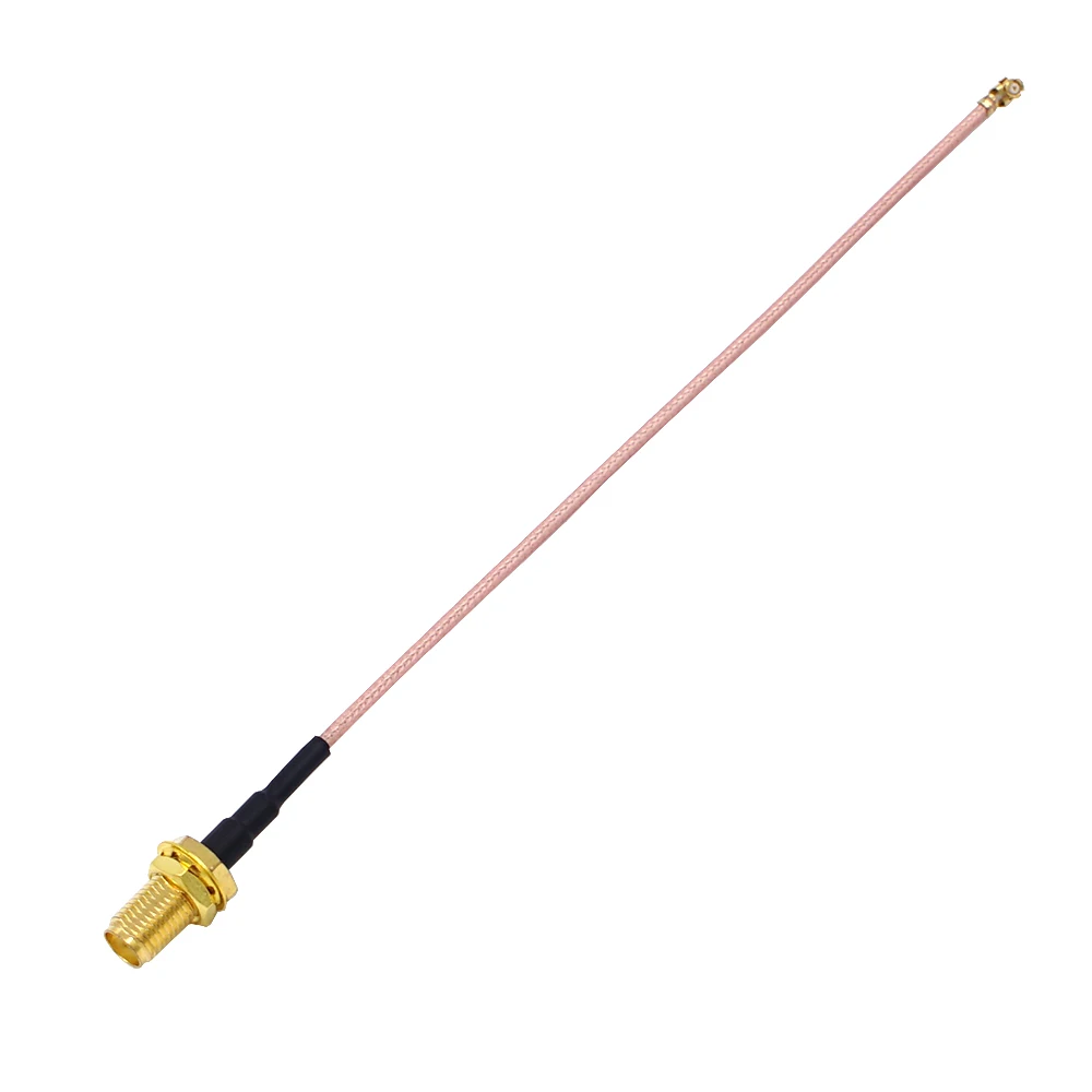 Câble pigtail U.FL vers RP-SMA SMA femelle 5/15cm pour FPV WiFi, mesurant 15 cm de long.
