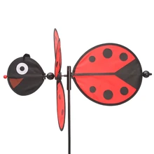 Пчела Божья коровка ветряная мельница вихревой ветер Спиннер домашний дворовый садовый Декор детские игрушки 72XF