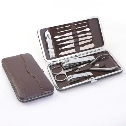 1Pcs Stainless Steel Chameleon Nail-clipper set complete manicure clipping Nail Art Tools Manicure gel nail kit manicure set - Цвет: 3
