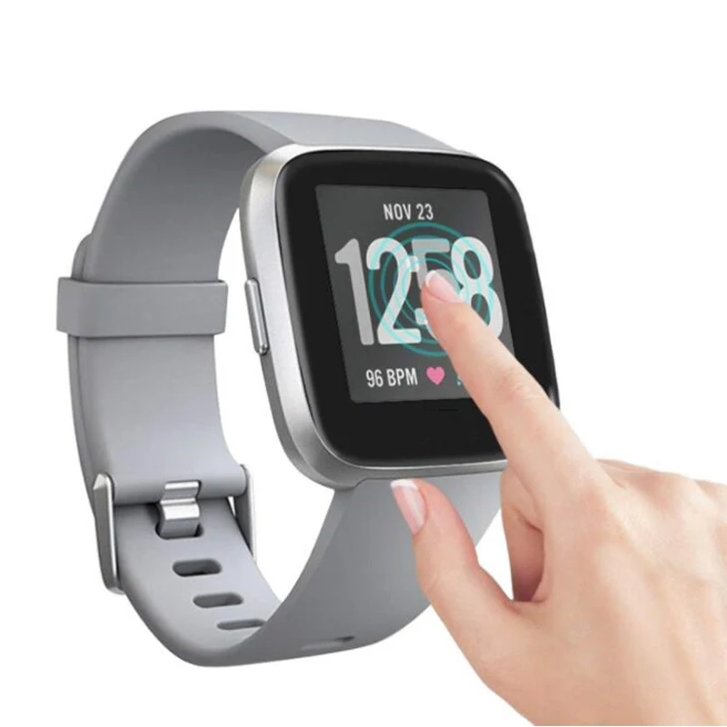3D изогнутый край Полное покрытие мягкая прозрачная защитная пленка для Fitbit Versa 2 Watch Versa2 защита экрана(не стекло