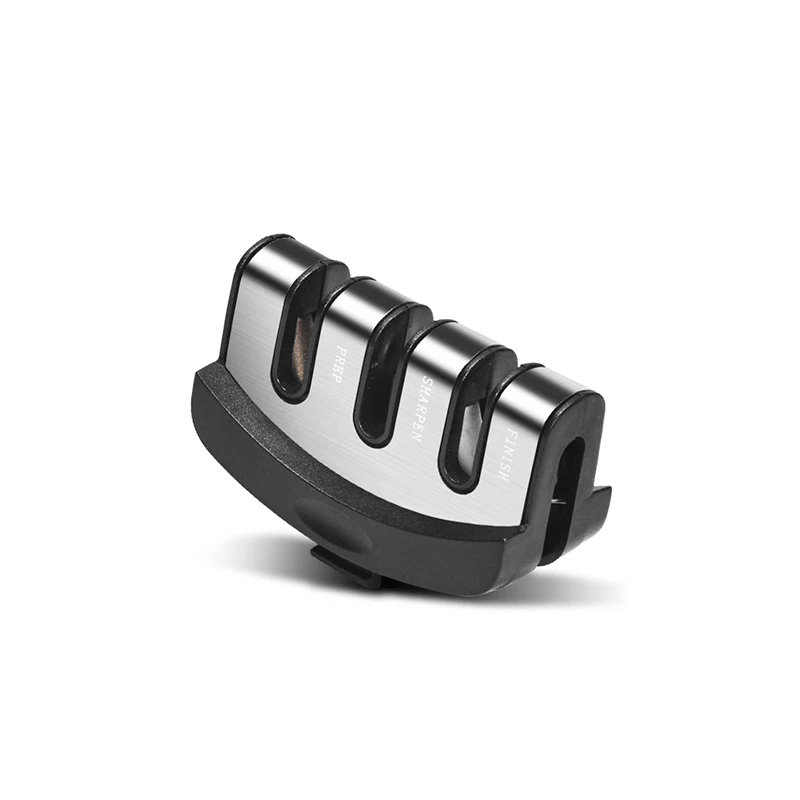 Sharpener Head FHEAL, 3 ступени, точилка для ножей, профессиональный кухонный точильный камень, Вольфрамовая сталь, керамические кухонные ножи, аксессуары - Цвет: Sharpener Head