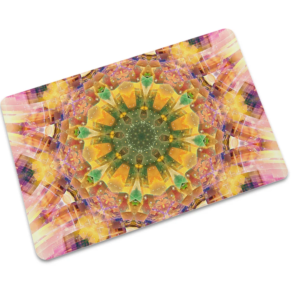 B Zeegle Floor Mats Carpets In the Hallway Non-slip Bathroom Mats Kitchen Rugs Soft Bedroom Carpet Bedside Rugs Entrance Doormat - Цвет: B