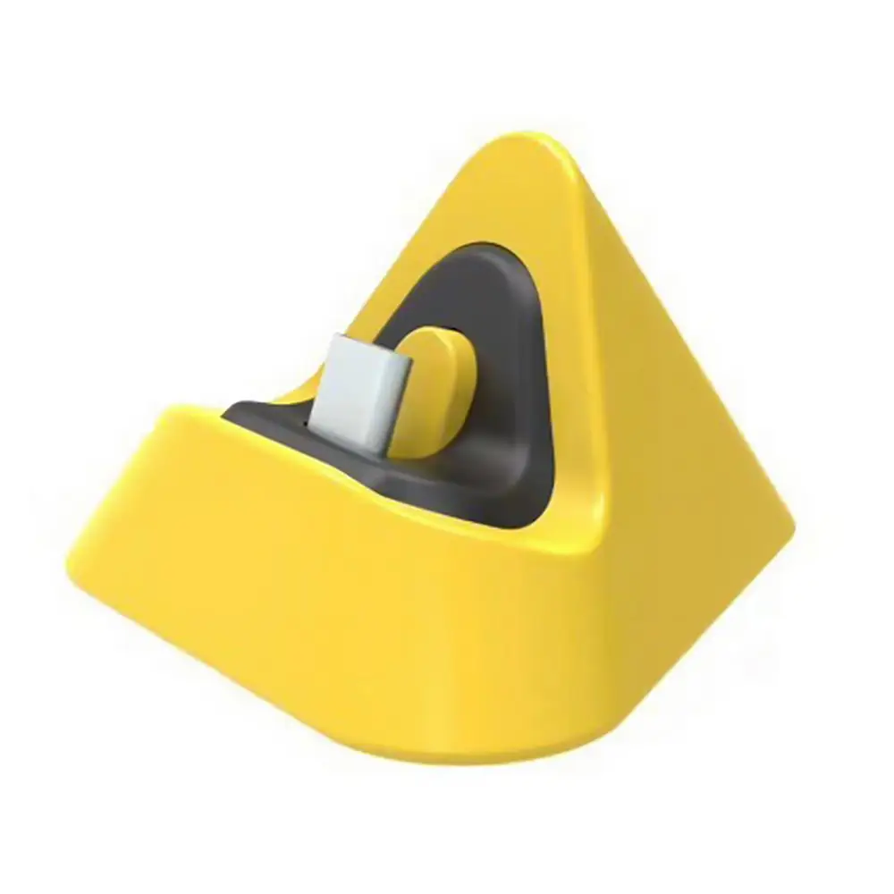Besegad usb type-C зарядная док-станция для Nintendo Switch Lite консоль портативное зарядное устройство Подставка для NS Switch Lite гаджеты - Цвет: typeB yellow