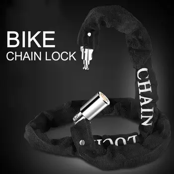 

Motorcycle Bike Chain Lock Outdoor Bike Protector Cycling Chain Lock Safe Anti-Theft Bicycle Chain Lock Motorbike Accessories