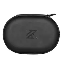 KZ Oval Earphone Storage Bag New Headphones PU Zipper Storage Box Black Portable Hold Storage Box Suitable For Original Earphone KZ Oval Earphone Storage Bag New Headphones PU Zipper Storage Box Black Portable Hold Storage Box Suitable For Original Earphone