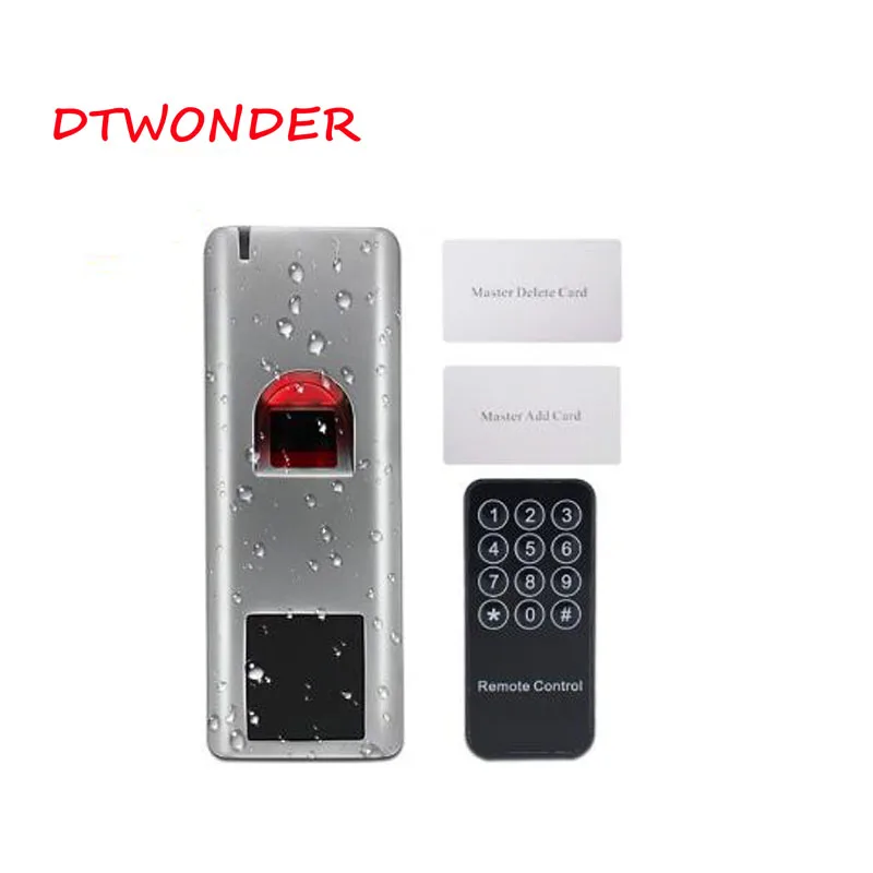 Отпечатки, контроллер Автономный RFID 125 кГц TK4100 WIEGAND SF1