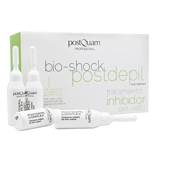 

POSTQUAM inhibitor treatment hair 12x10 ml ampoules Bio Shock Postdepilación