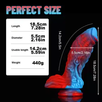 Dragon Monster Dildo Huge Penis with Suction Cup Big Dick Animal Anal Dildo Vagina Massager Masturbator For Men Women Sex Toys 4