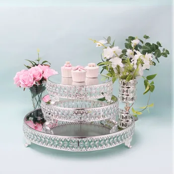 

Europe High Quality Dessert Tray Fruit Plates Wedding Centrepieces Christmas Plate Serving Dishes Candy Dish Cake Buffet Plates