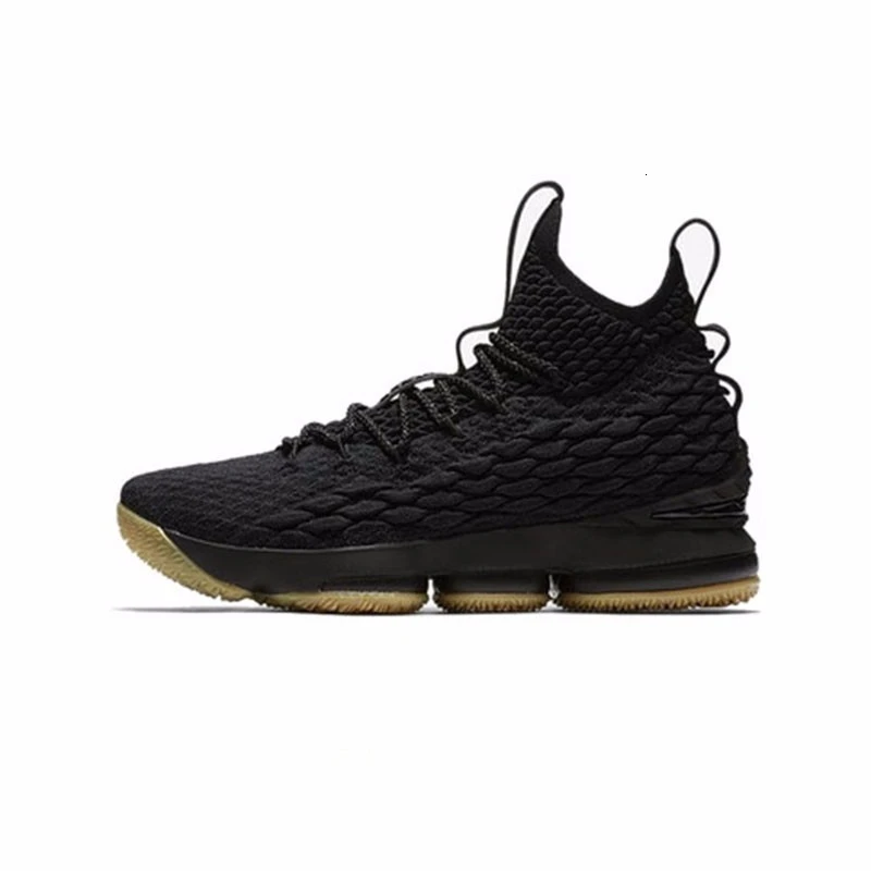 897649-001 Nike футболка с надписью LEBRON XV EP Для мужчин Аутентичные баскетбольные кроссовки Новое поступление удобные уличные шок впитывающие кроссовки# AQ2364-100 - Цвет: 897649-001