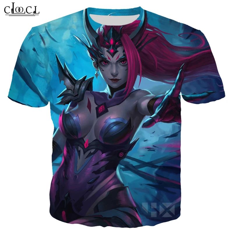 Популярные игры League of Legends футболка Для мужчин/Для женщин 3D печатных футболки Повседневное Стиль герой кожи футболка уличная пуловеры T322