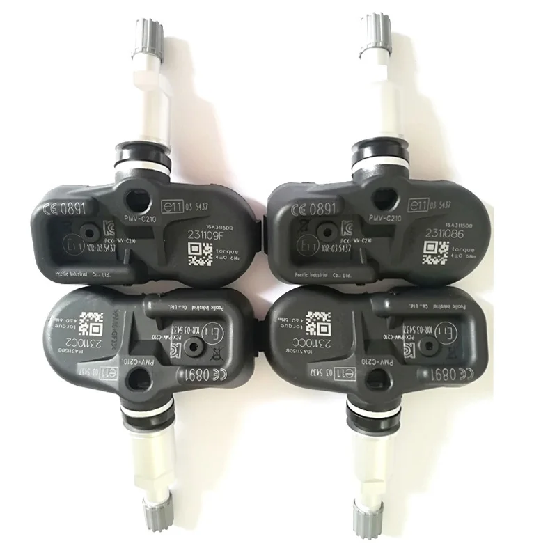 4 шт./партия TPMS PMV-C210 433 МГц 42607-02031 42607-02030 датчик для TOYOTA Avensis Auris RAV4 Yaris Verso