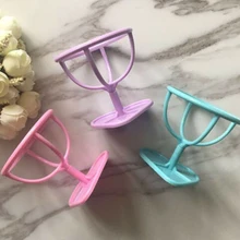 3 шт./компл. мини набор косметики подставка-держатель для сушки вешалка косметический порошок красоты подставка-держатель губка держатель буфами на рукавах