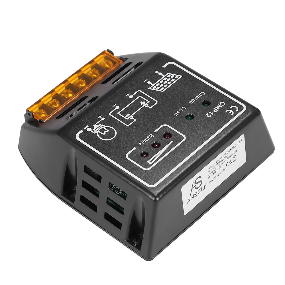 10A/20A блок управления установкой на солнечной батарее 12 V/24 V солнечный регулятор обязанности регулятор зарядки для Панели солнечные Батарея защита от перегрузки