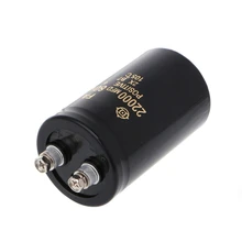 

22000uF 80V Electrolytic Screw Capacitor Audio Amp Power Supply 50x80mm 105 Celsius
