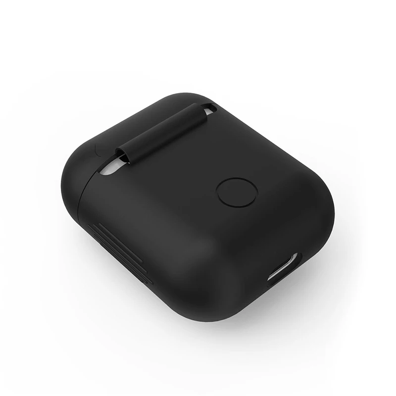 Многоцветный силиконовый чехол для Airpods с защитой от потери, беспроводные bluetooth-наушники, аксессуары, защита от падения
