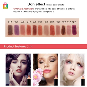 

BeautyBigBang portable nude color matte lip liner waterproof long-lasting silky smooth and non-fading lipstick pen BB2