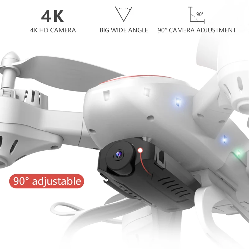 KEELEAD KY909 Дрон 4K wifi Двойная камера дроны RC Квадрокоптер Профессиональный бесщеточный оптический поток 20 мин Время полета складной Дрон