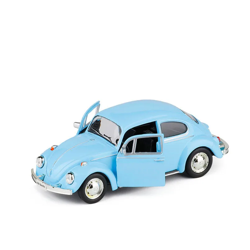 Игрушечные автомобили 1:36 Beetle 1976 из сплава мини-автомобиль Реплика