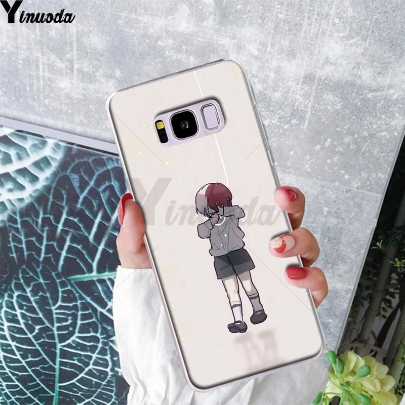A14 Yinuoda аниме Мой Герой Academy deku и bakugou чехол для телефона samsung S9 S9 plus S10 S6 S6edge S10plus S7 S7edge S8 S8plus - Color: A14
