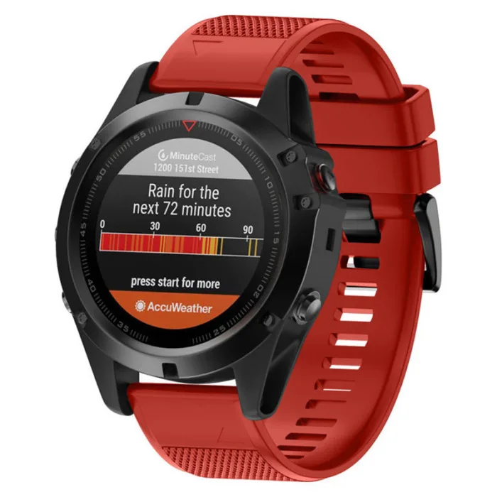 Мягкий силиконовый ремешок для часов для Garmin Fenix 5X/Fenix 3/Fenix 3 HR OUJ99