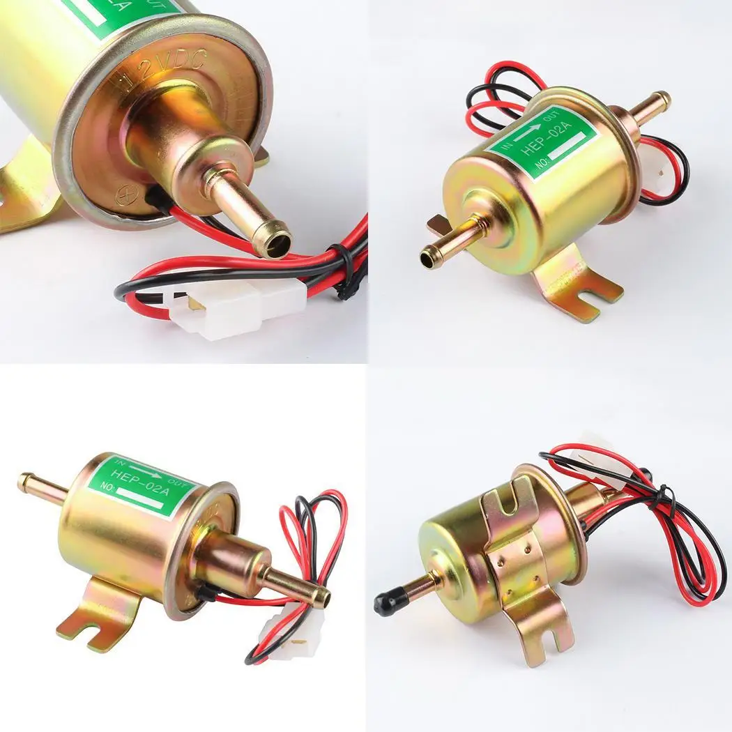 Общее низкое давление автомобиля на бензине, на керосине 12 V, 80-100L H 8mm/0,31 inch 12 V/24 V 3-6 psi Электрический топливный насос 1.2A