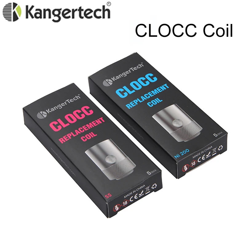 5 шт./лот оригинальная катушка Kanger CLOCC Comaptiable с Kangertech CLTANK CUPTI возможностью