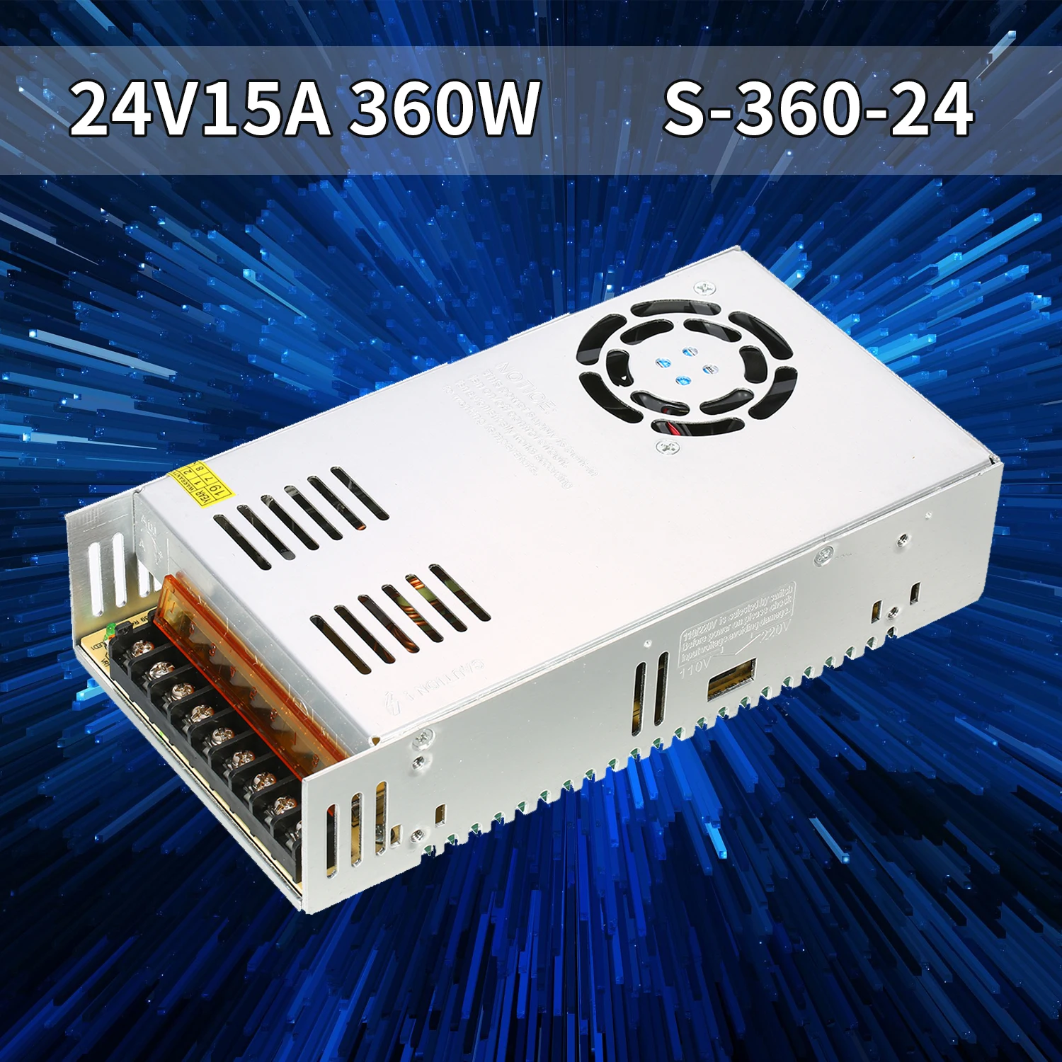 12V 30A DC Универсальный Регулируемый импульсный источник питания 12V 30A 360W светодиодный адаптер передачи 12V Источник SMPS драйвер