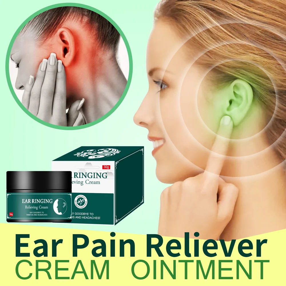 Tinnitus Health Cream Relieve Ear Pain Tinnitus Treatment Health Care For Tinnitus Deafness Sore Personal Health Care Products