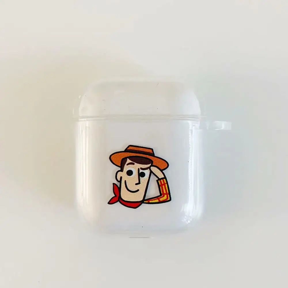 6 История игрушек мультфильма Вуди Базз Лайтер чехол для airpods Apple airpods 1 2 Беспроводная bluetooth гарнитура крышка аксессуары чехол коробка - Цвет: 6