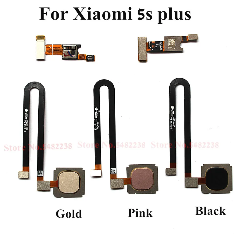 Оригинальный гибкий кабель для сенсора отпечатков пальцев Xiaomi MI5S Plus сенсорная