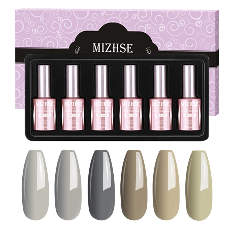 

MIZHSE Gel Nail Polish Vernis Semi Permanant UV Gel Nail Polish Lakiery Hybrydowe Soak Off Gel Polish High Capacity Gel Polish
