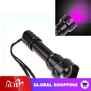 

UF-T20 Infrared IR 850nm LED Flashlight Torch Night Vision Zoom 18650 Aluminum LED Flash Light for Outdoor Hunting