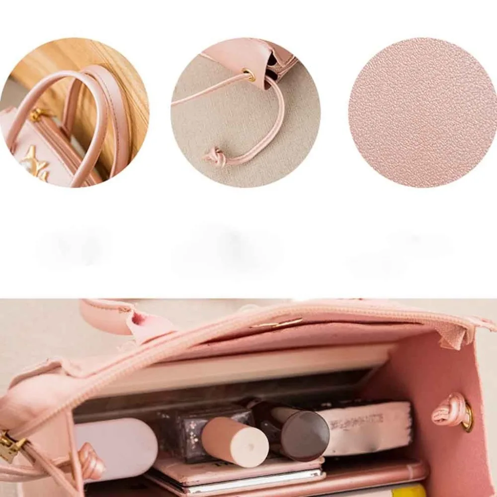 Women Bag Solid Color Handbag Fashion Ladies Hand Bags Shoulder Messenger Package New Phone Tote bag sac à main femme#2N01