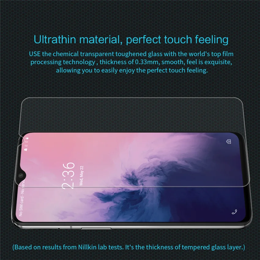 Для Oneplus 7 закаленное стекло для Oneplus 7 NILLKIN Amazing H Закаленное стекло протектор экрана для Oneplus 7