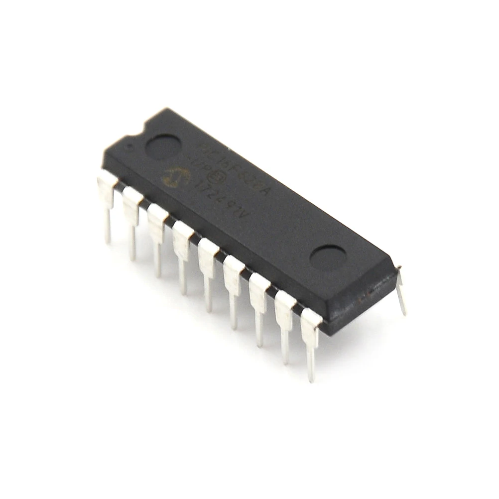 Микросхема IC DIP-18 PIC16F628A PIC16F628A-I/P микроконтроллер процессор низкое напряжение низкая скорость тактовый режим