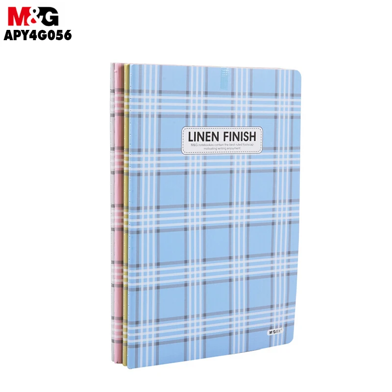Random colors M&G Cloth notebook. Cloth 16K sewing book. Literature and art, soft paper, notebook diary 60 pages.(Random colors) APYFA056 - Цвет: Random colors