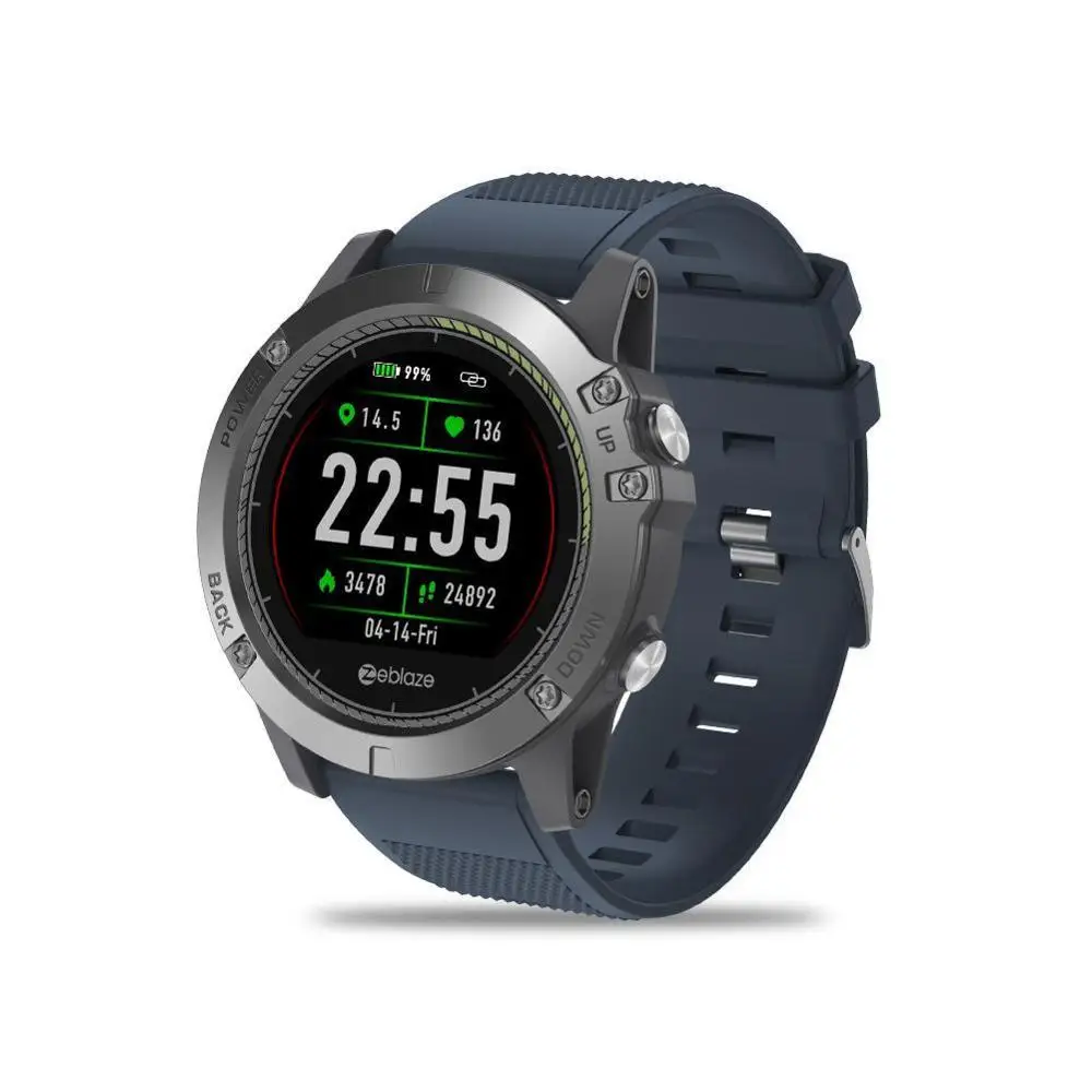 Zeblaze HR Smart Watch Sport IP67 Long Standby 24h Android All-day Tracking Heart Algorithm Heart Activity Rate Rate IOS I4W3 Zeblaze HR Smart Watch Sport IP67 Long Standby 24h Android All-day Tracking Heart Algorithm Heart Activity Rate Rate IOS I4W3