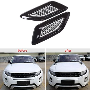 

Car Hood Air Vent Outlet Wing Trim for Land Rover Discovery 5 LR5 2017 Decorative Accessory