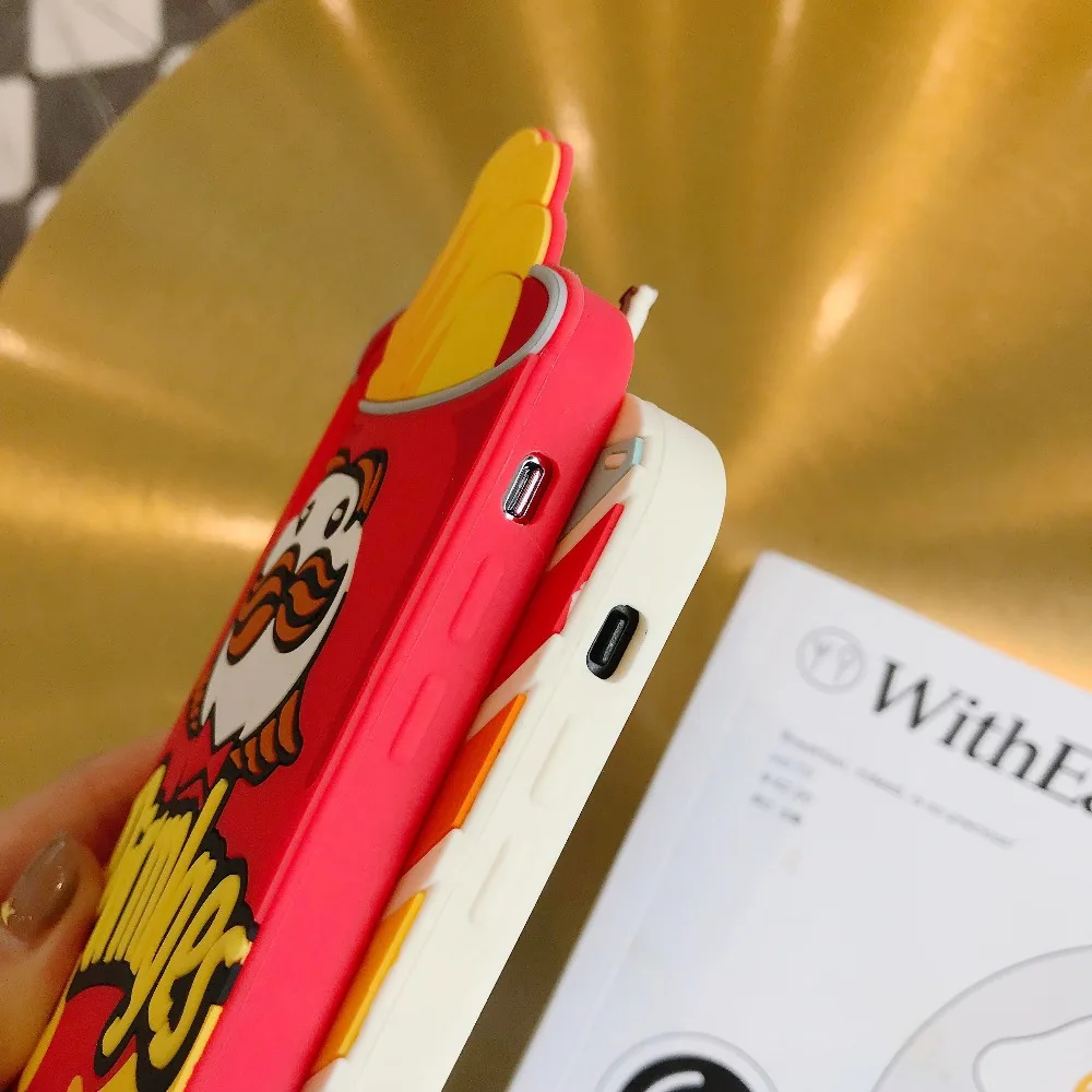 Для iPhone 11 11 Pro X XS XR XS Max 6 6s 7 8 Plus 3D мороженое пульт дистанционного управления мультяшный Мягкий силиконовый чехол задняя крышка для телефона